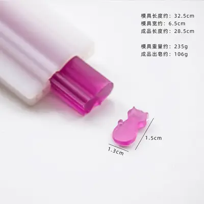 Long Tube Silicone Mold for Baking & Soap DIY - Image 7