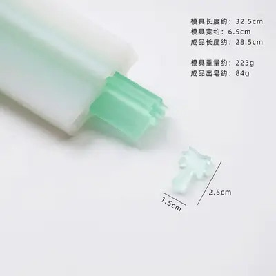 Long Tube Silicone Mold for Baking & Soap DIY - Image 8