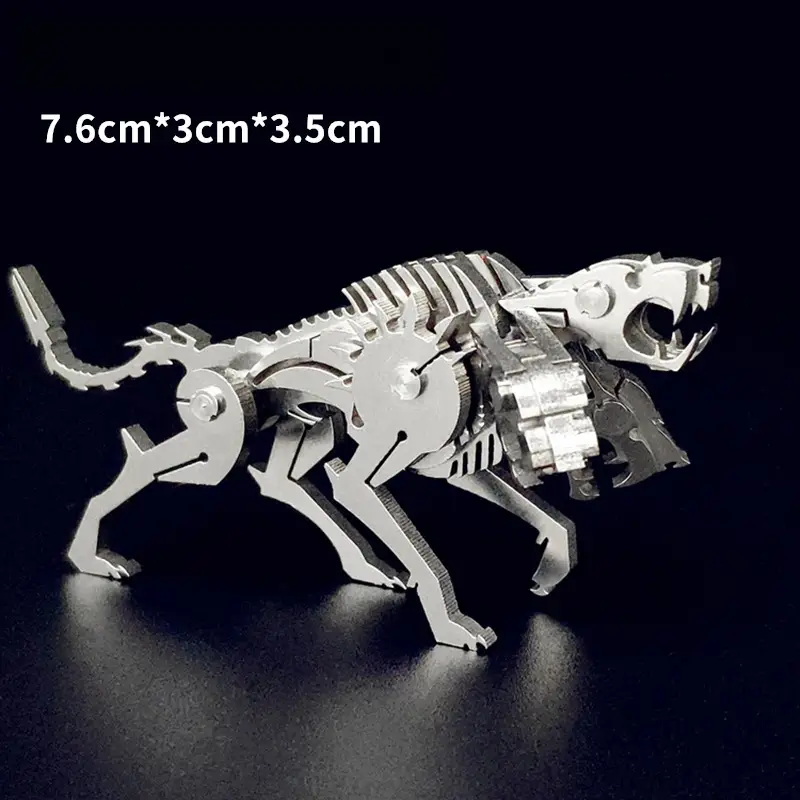Steel 3D Metal Jigsaw Puzzle for Kids Adults - Image 10