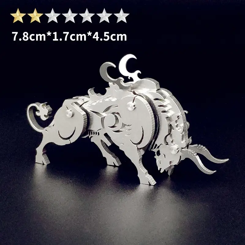 Steel 3D Metal Jigsaw Puzzle for Kids Adults - Image 20
