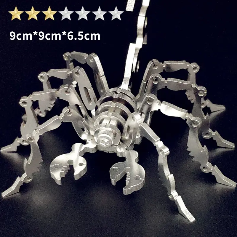 Steel 3D Metal Jigsaw Puzzle for Kids Adults - Image 3