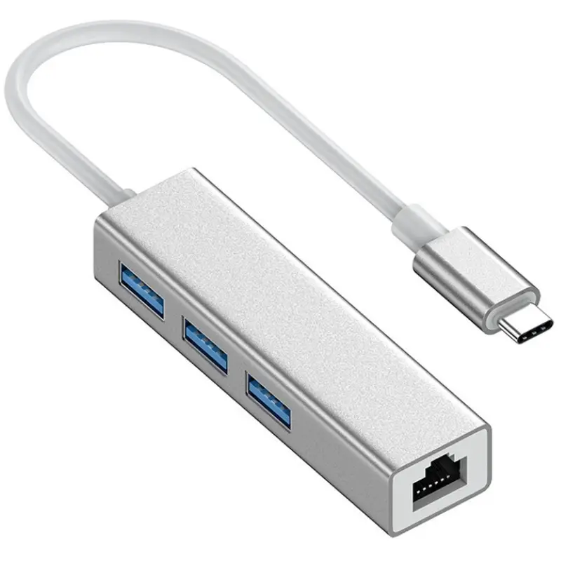 USB 3.0 Hub RJ45 to USB-C Converter - Image 11