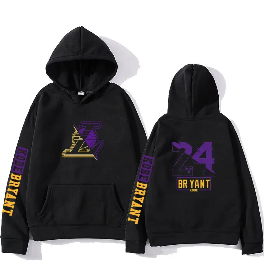 Blue Printed Hoodie Set for Men Women 2020 Winter Casual - Image 26