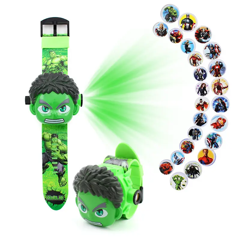 Kids Cartoon 24 Projection Watch Flip Toy Watch - Image 14
