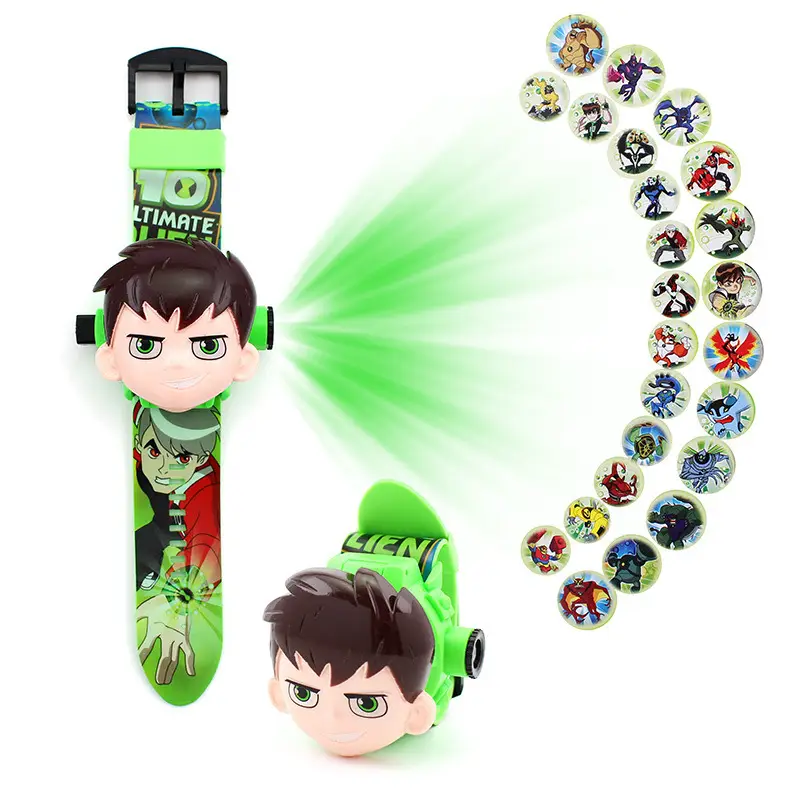Kids Cartoon 24 Projection Watch Flip Toy Watch - Image 16
