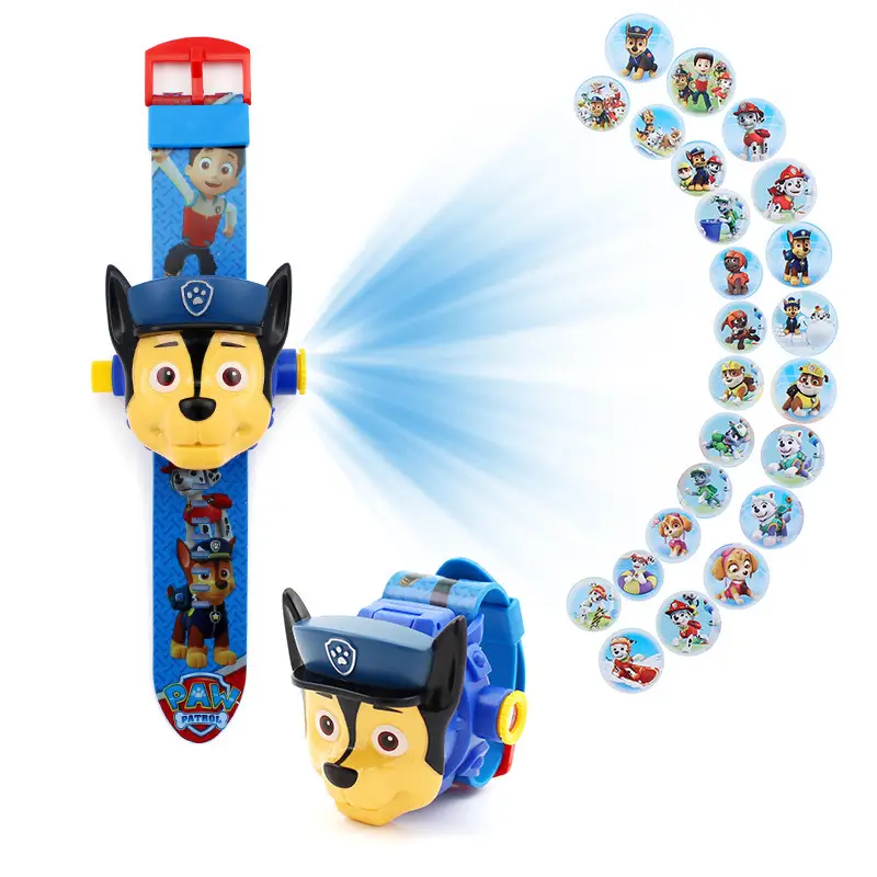 Kids Cartoon 24 Projection Watch Flip Toy Watch - Image 17
