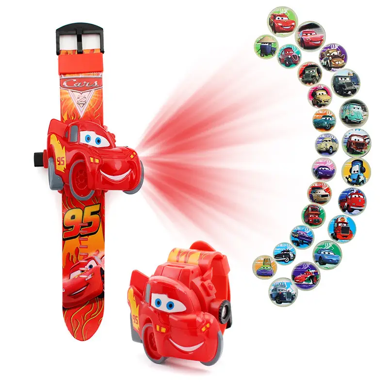 Kids Cartoon 24 Projection Watch Flip Toy Watch - Image 18