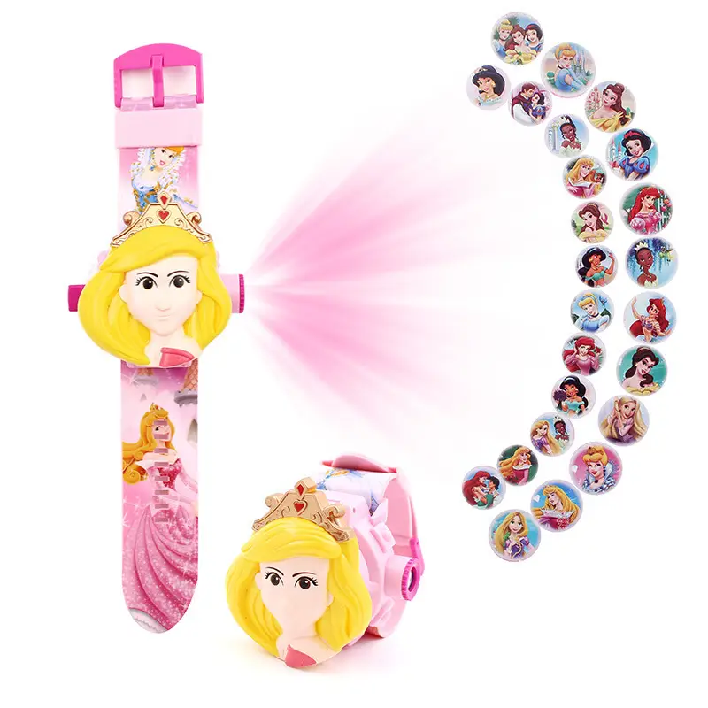 Kids Cartoon 24 Projection Watch Flip Toy Watch - Image 20