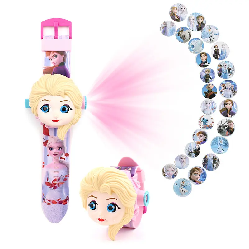 Kids Cartoon 24 Projection Watch Flip Toy Watch - Image 21