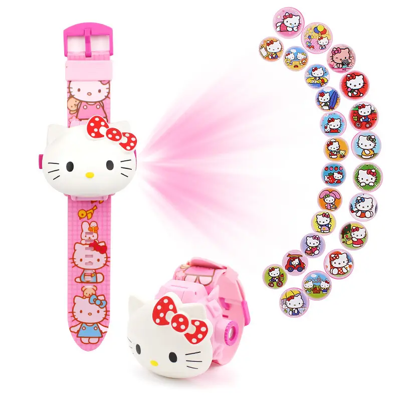 Kids Cartoon 24 Projection Watch Flip Toy Watch - Image 22