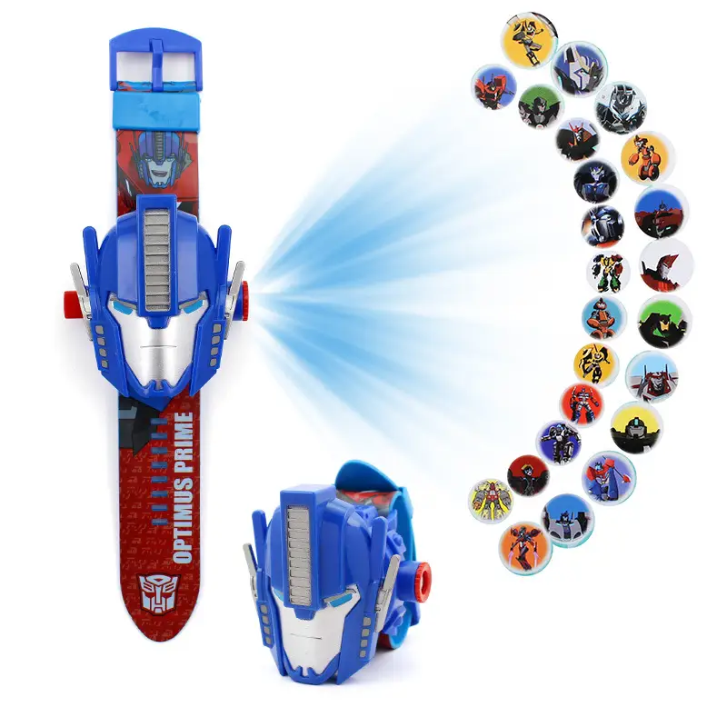Kids Cartoon 24 Projection Watch Flip Toy Watch - Image 27