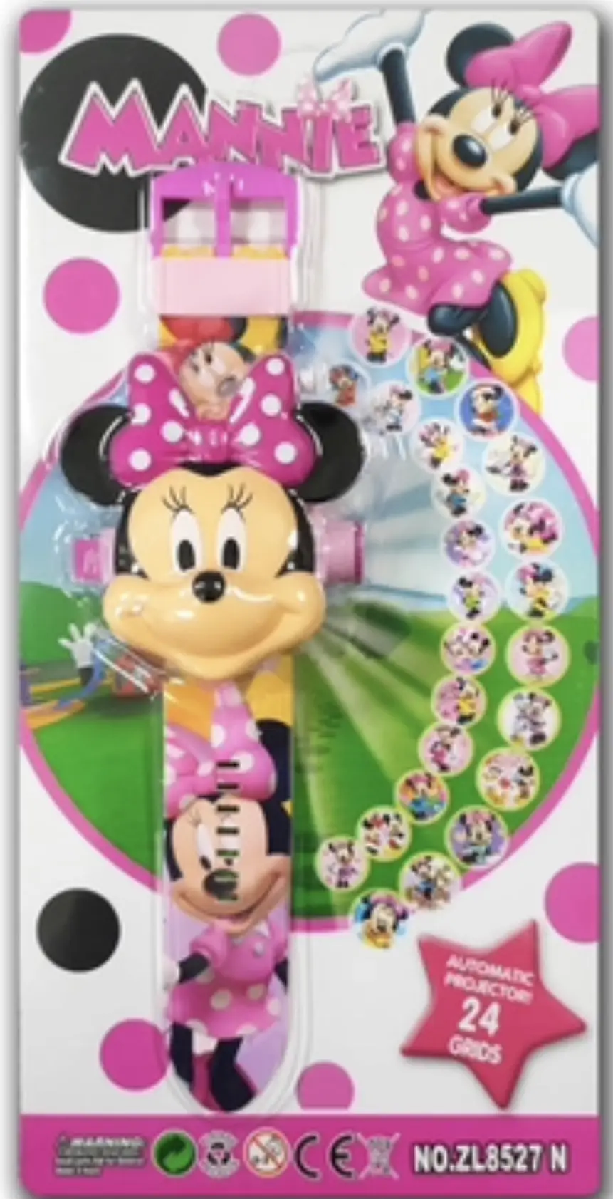 Kids Cartoon 24 Projection Watch Flip Toy Watch - Image 28
