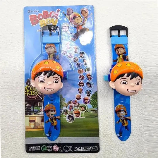 Kids Cartoon 24 Projection Watch Flip Toy Watch - Image 37