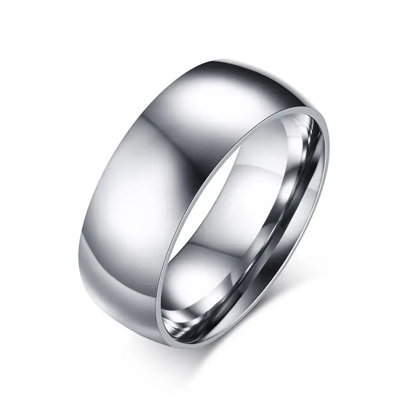 Personality Lettering Men's Titanium Steel Rings - Image 5