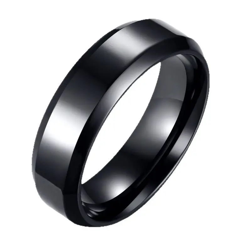 Stainless Steel Ring Three Colors Fashion Jewelry