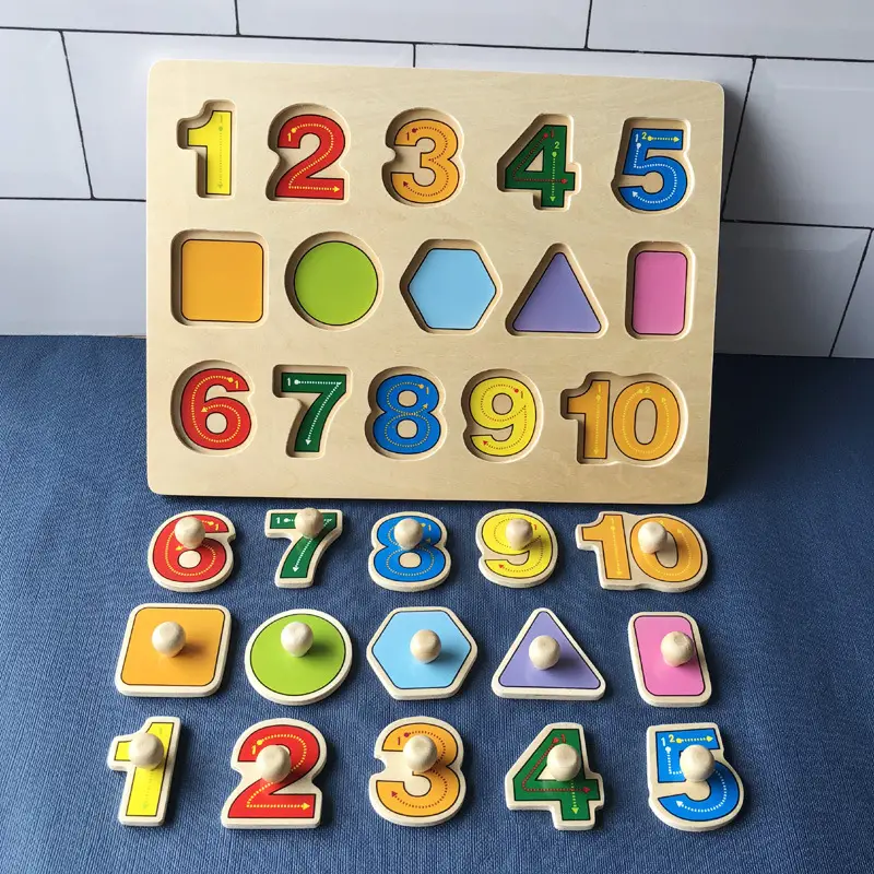 Montessori Fruit Puzzle Board for Kids Cognitive Learning - Image 4