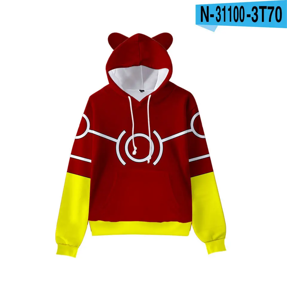 3D Fleece Hooded Vest for Kids with Cat Ear Design - Image 11