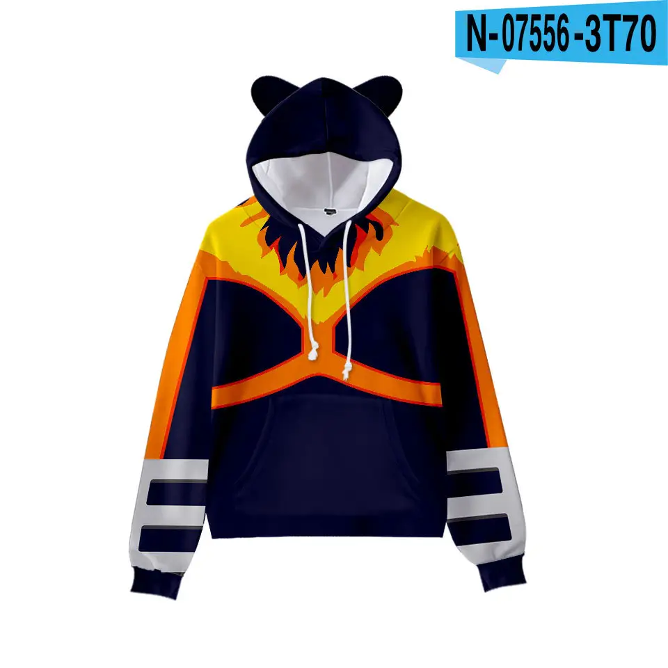 3D Fleece Hooded Vest for Kids with Cat Ear Design - Image 16
