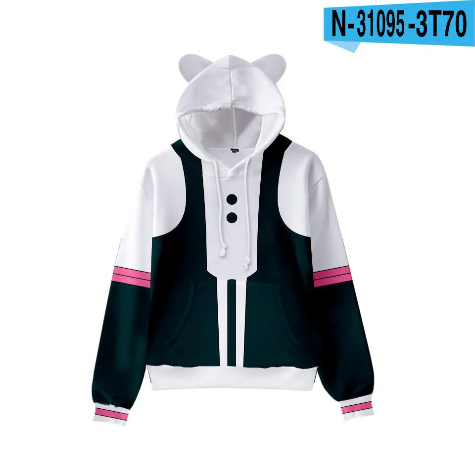 3D Fleece Hooded Vest for Kids with Cat Ear Design - Image 6