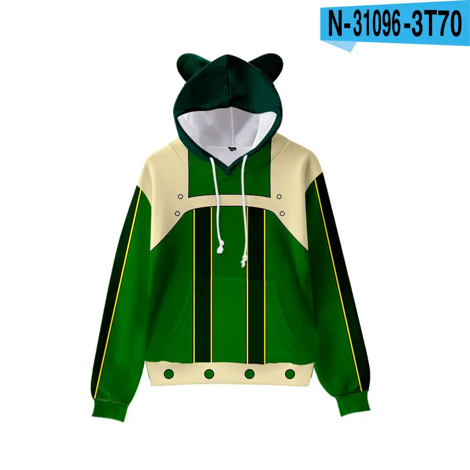 3D Fleece Hooded Vest for Kids with Cat Ear Design - Image 7