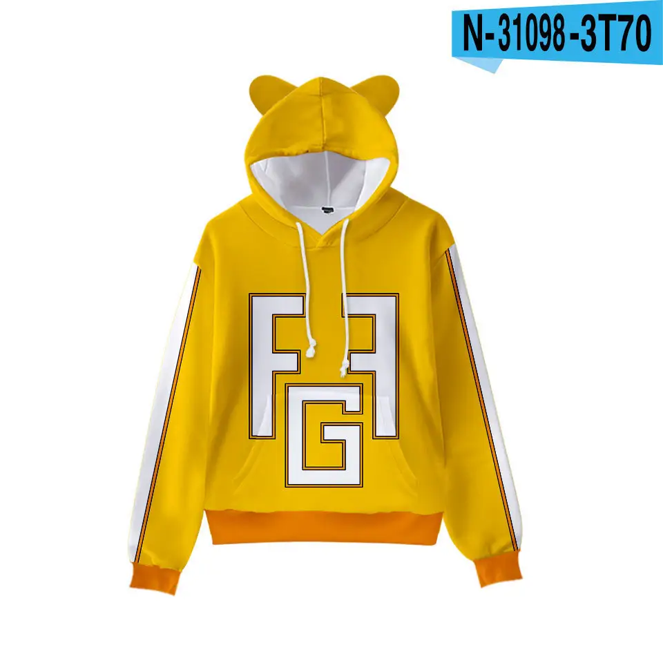 3D Fleece Hooded Vest for Kids with Cat Ear Design - Image 9