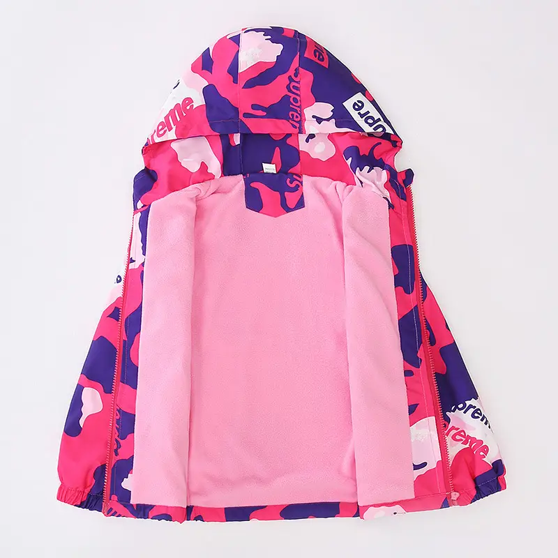 Girls' Velvet K-Style Jacket Medium Large 2025 - Image 5