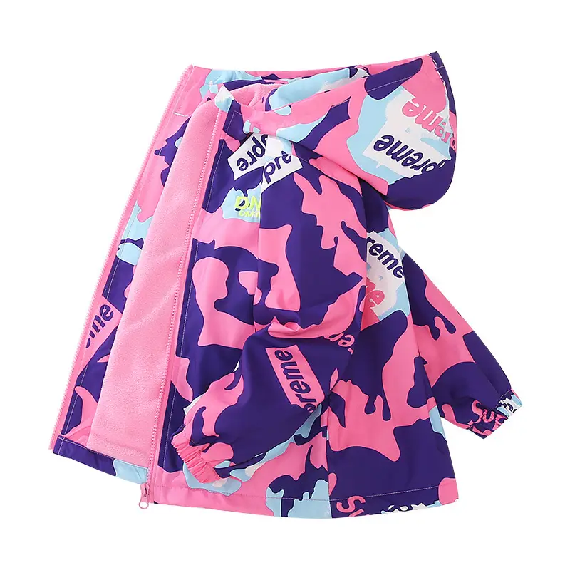 Girls' Velvet K-Style Jacket Medium Large 2025 - Image 7