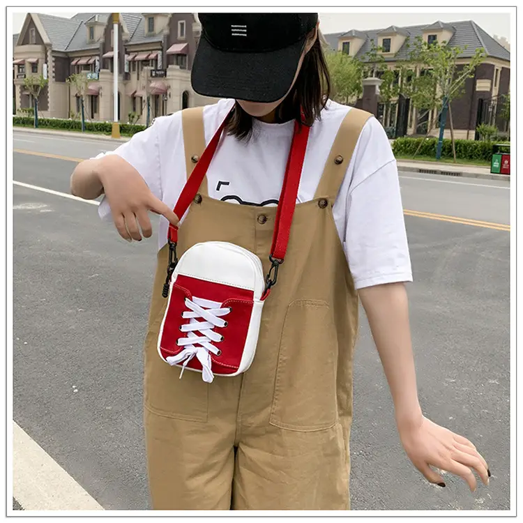 Red Crossbody Mobile Phone Bag for Women — feature 19