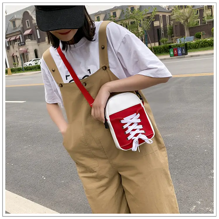 Red Crossbody Mobile Phone Bag for Women — feature 21