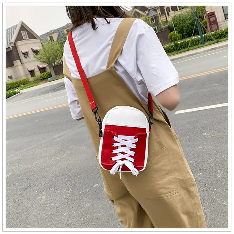 Red Crossbody Mobile Phone Bag for Women — feature 22
