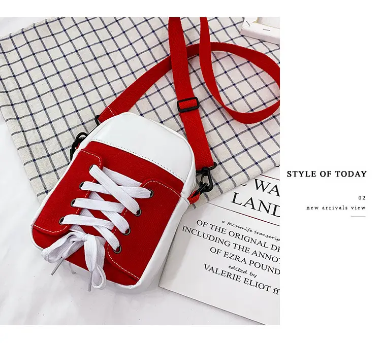 Red Crossbody Mobile Phone Bag for Women — feature 32