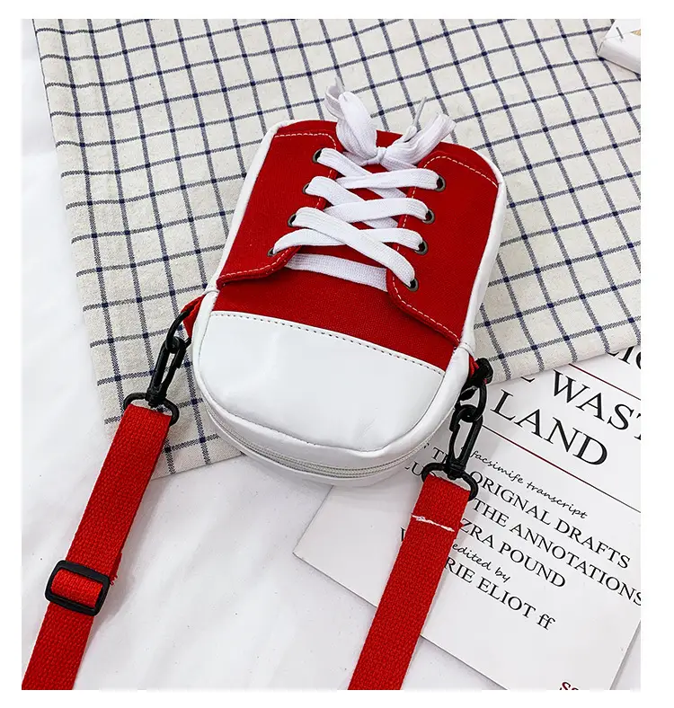Red Crossbody Mobile Phone Bag for Women — feature 33
