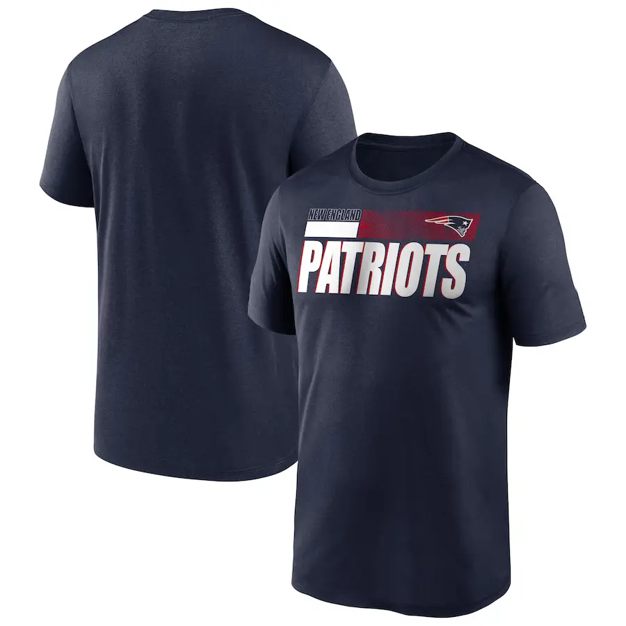 NFL Titans Men Navy T-Shirt Loose Large Quick Dry - Image 17