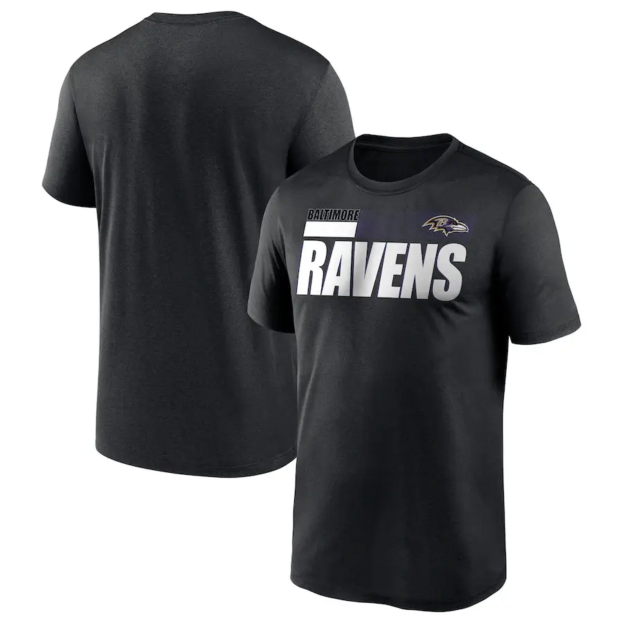 NFL Titans Men Navy T-Shirt Loose Large Quick Dry - Image 2
