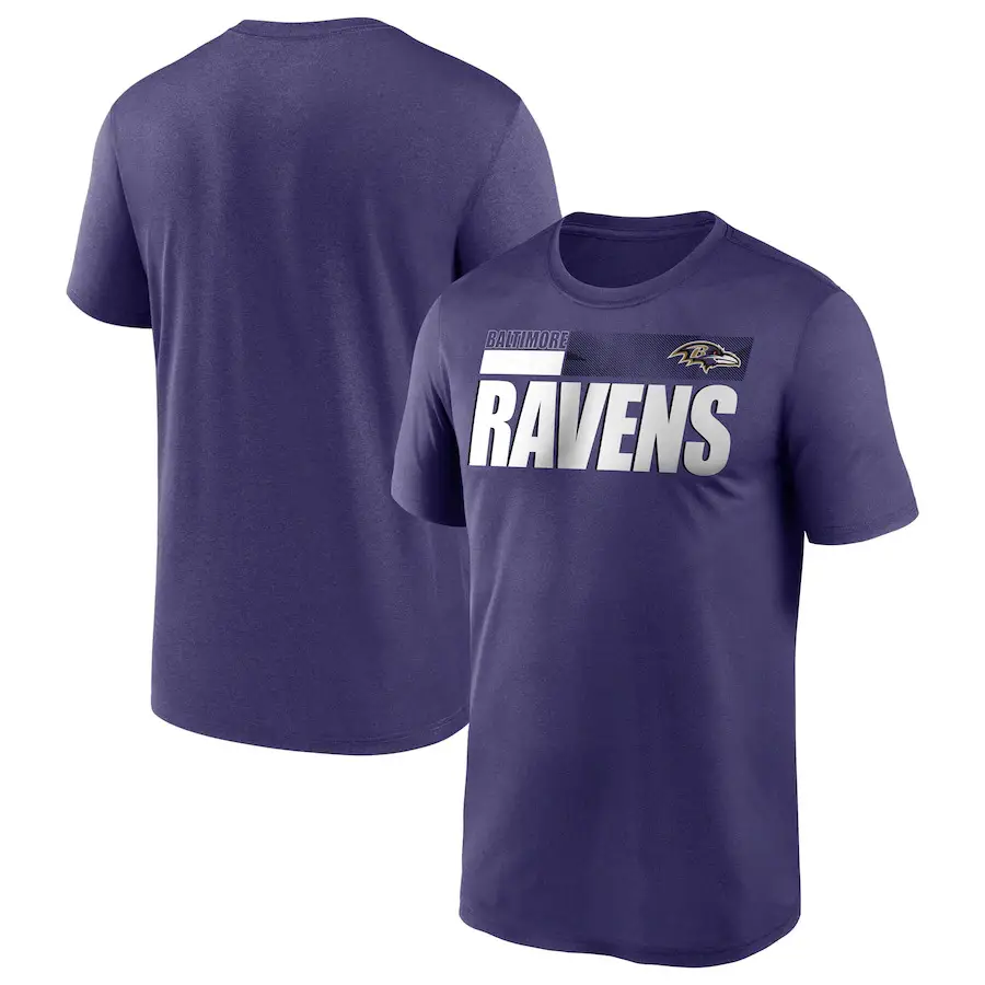 NFL Titans Men Navy T-Shirt Loose Large Quick Dry - Image 3