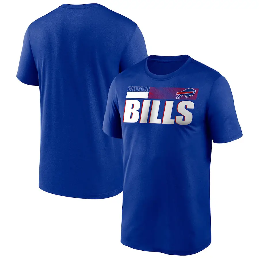NFL Titans Men Navy T-Shirt Loose Large Quick Dry - Image 4