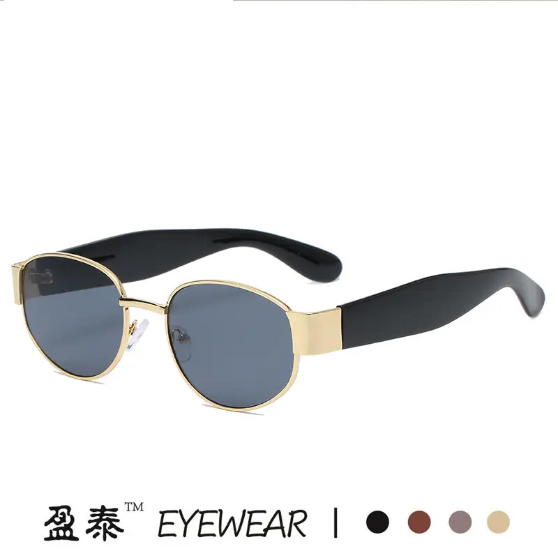 Red Gold Teal Sunglasses for Women - Image 10