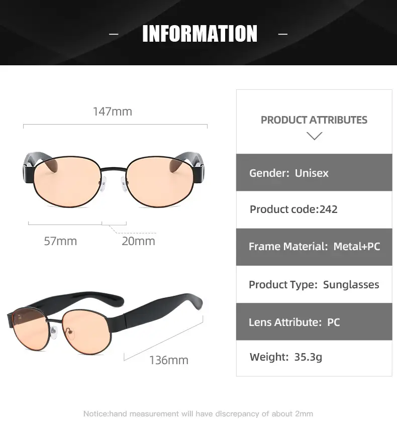 Red Gold Teal Sunglasses for Women — feature 12