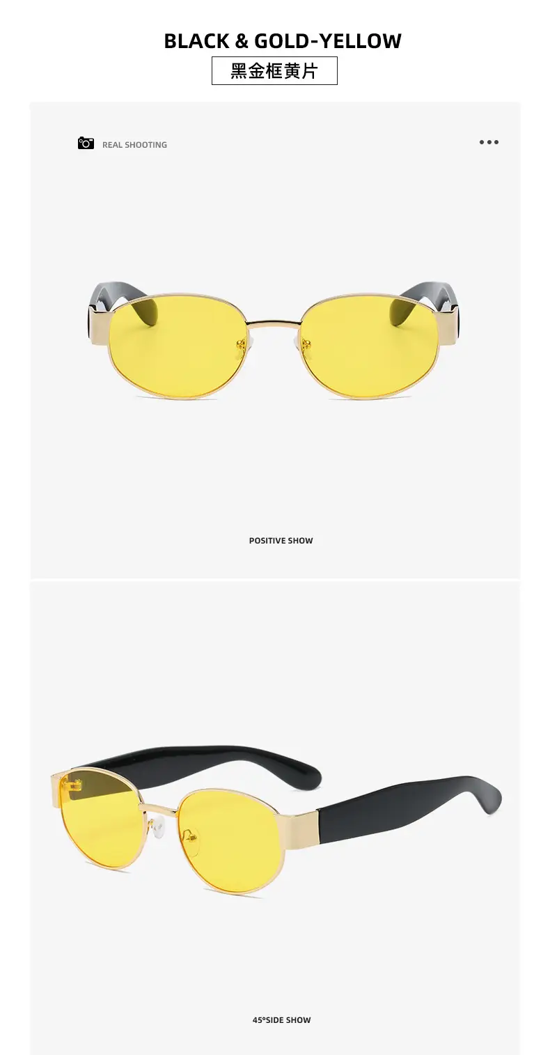Red Gold Teal Sunglasses for Women — feature 15