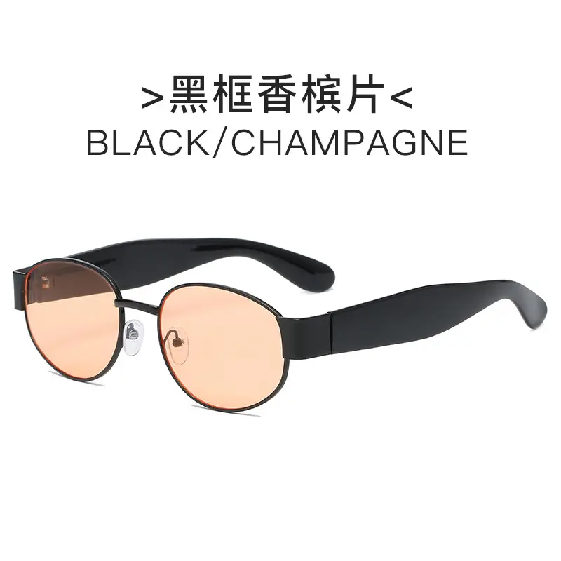 Red Gold Teal Sunglasses for Women - Image 7