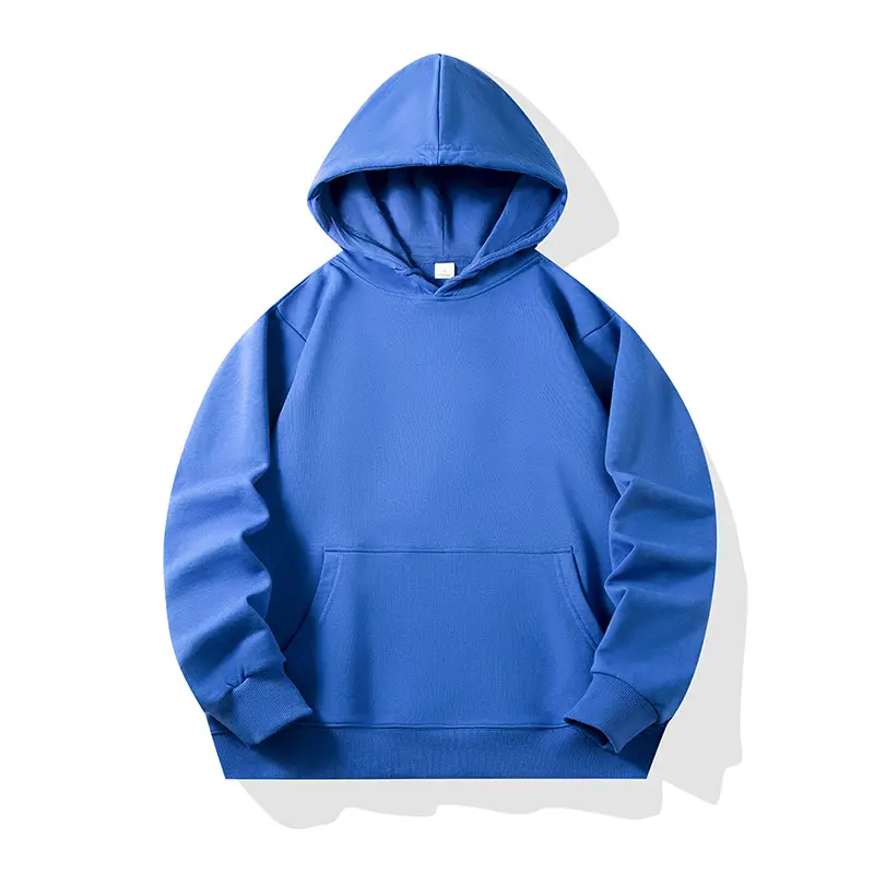 Men Wool Hoodie Green 300g Long Sleeve - Image 10