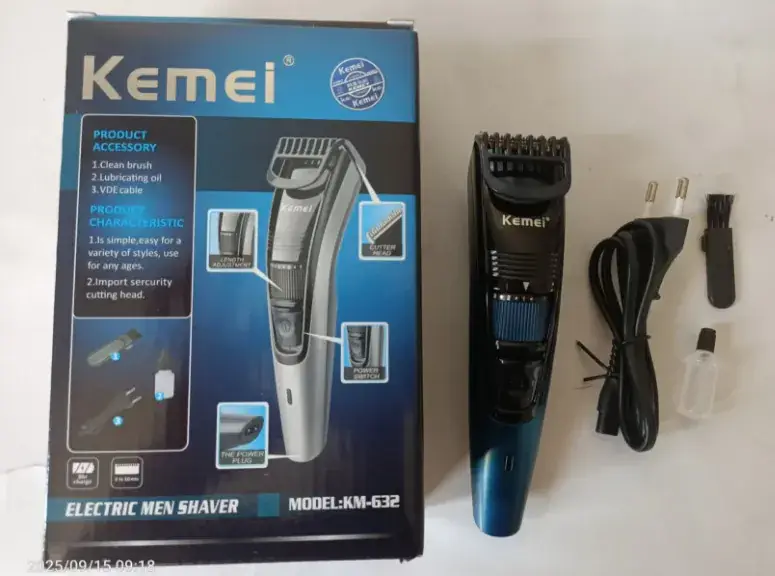 Kemei Household Hair Clipper Adjustable Blade - Image 2