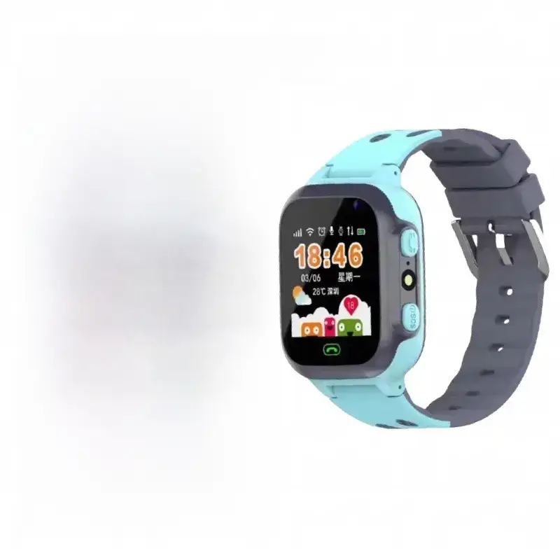 children's telephone watches children's positioning smart watches foreign trade 5 generations 6 multi-language q12