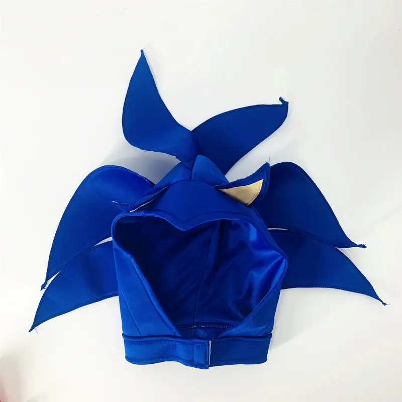 Sonic Hedgehog Kid Cosplay Suit Blue Red - Image 6