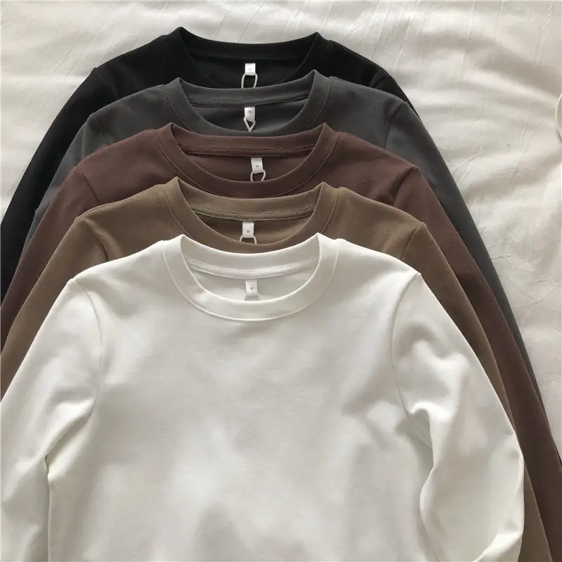Black Velvet Long Sleeve Women's Shirt Winter Warm - Image 16