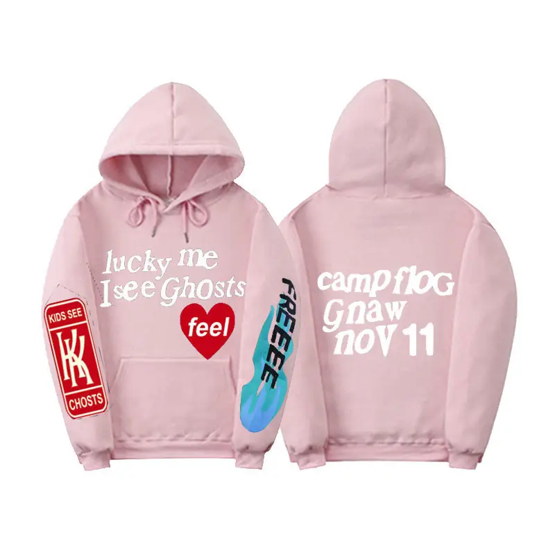 Kids Hoodie Set Black Heat Transfer Graphic — feature 5