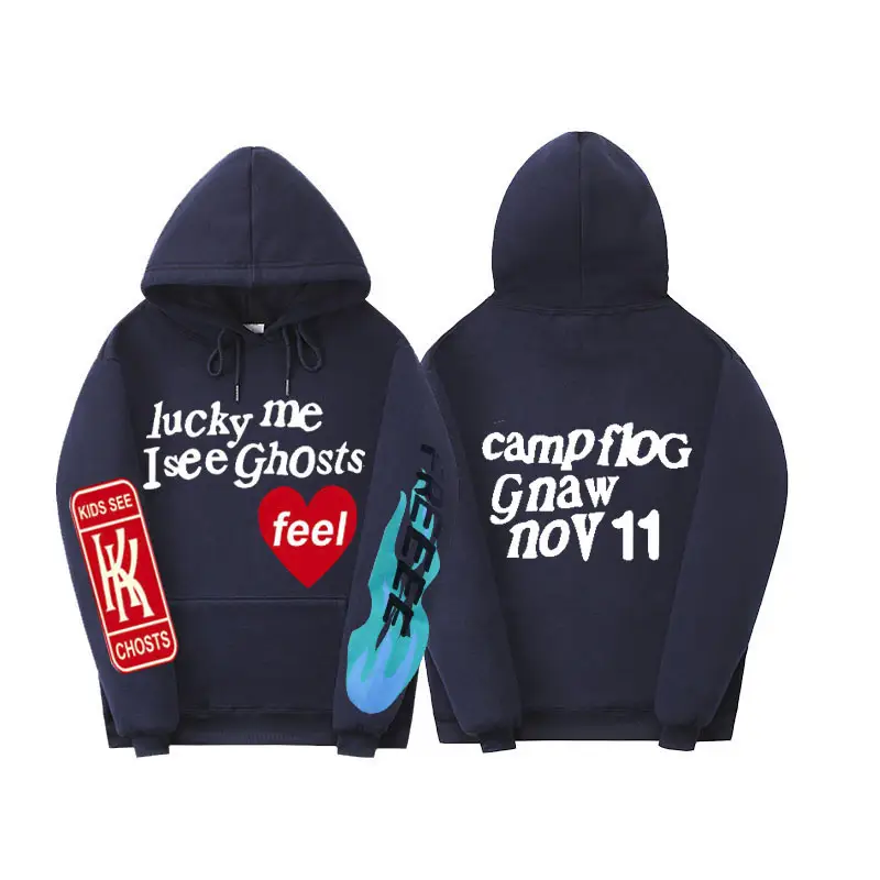 Kids Hoodie Set Black Heat Transfer Graphic — feature 9