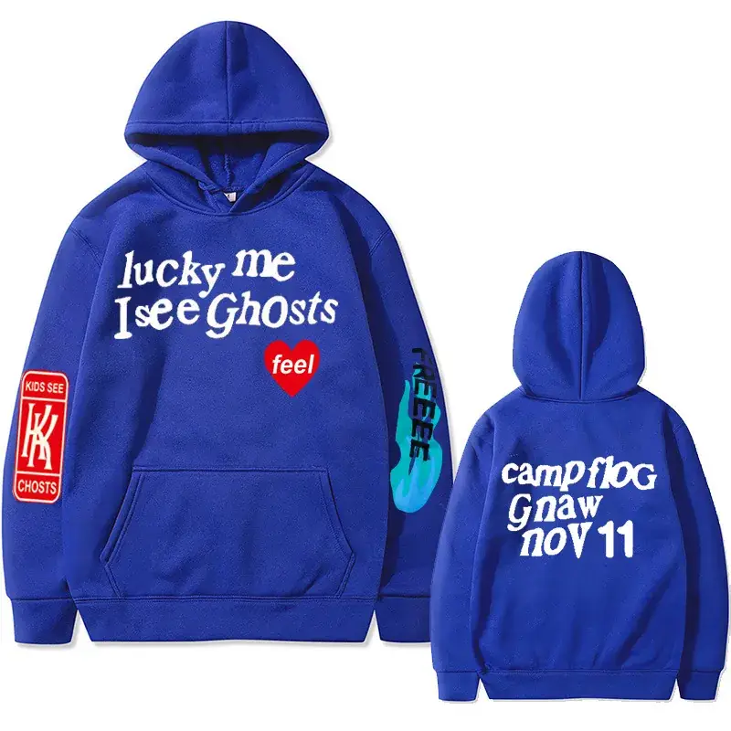 Kids Hoodie Set Black Heat Transfer Graphic