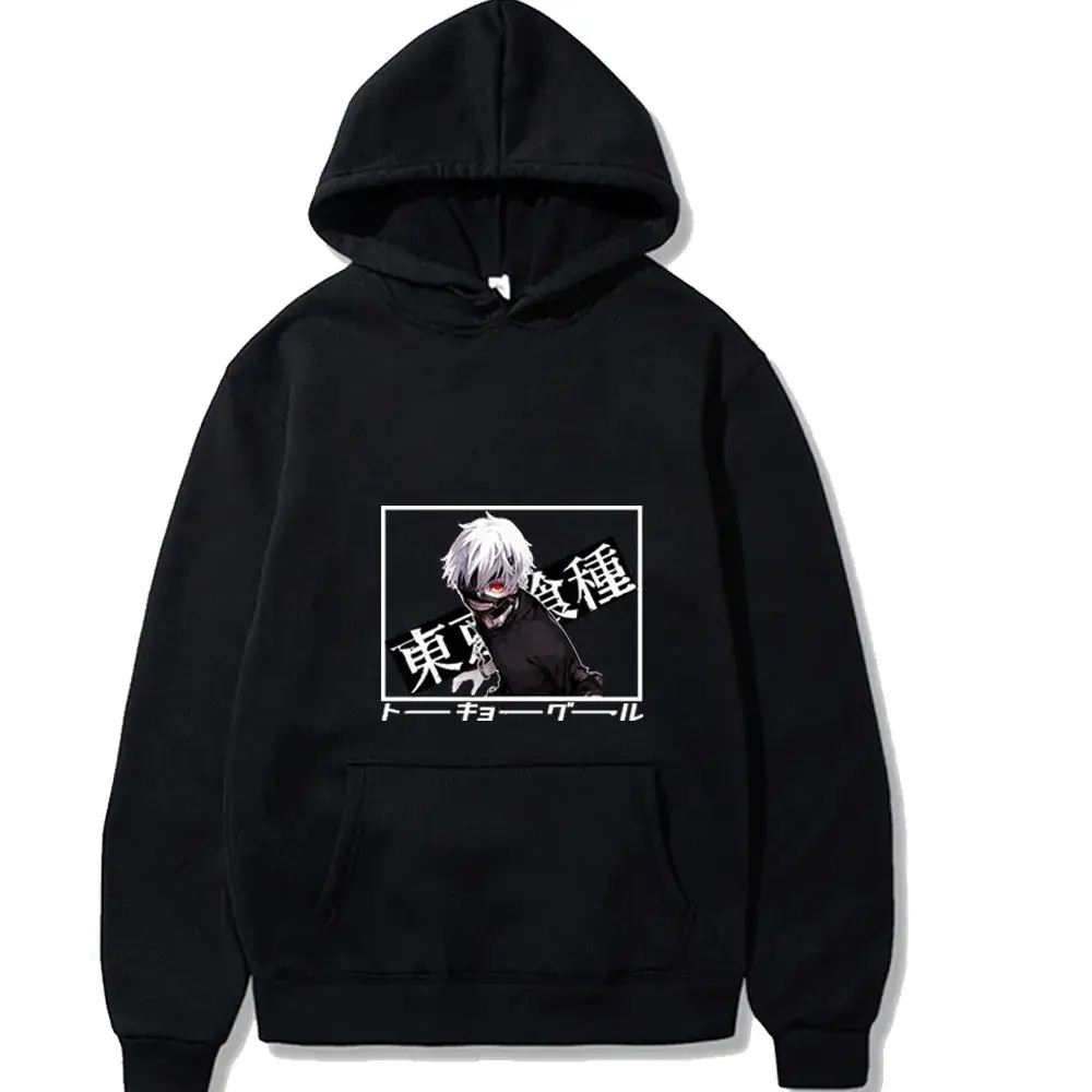Yellow Tokyo Ghoul Hooded Sweatshirt for Men - Image 11