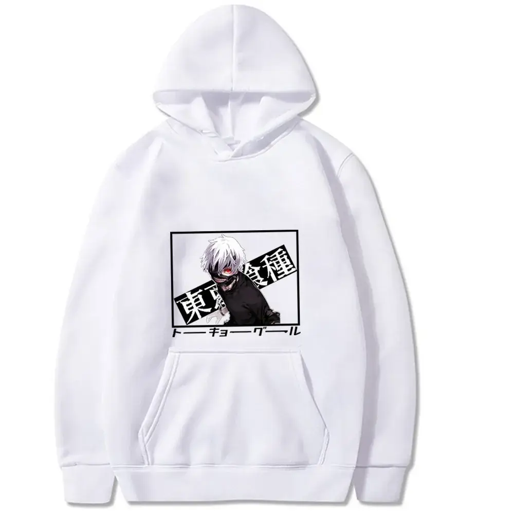 Yellow Tokyo Ghoul Hooded Sweatshirt for Men - Image 7
